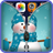 Snow Man Zipper lock screen icon