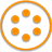 Stamped Orange icon