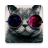 The Hipster Cat GO Keyboard icon