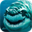 Toothy shark icon
