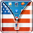 US Flag ZipperLockScreen icon