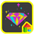 vivid diamond icon
