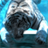 White Tiger Under Water Live Wallpaper icon