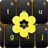 Yellow Keyboard Theme icon