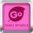 Zebra Sparkle Pink Keyboard icon