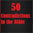 50 contradictions in Bible icon