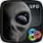 Alien UFO - GO Launcher Theme version 2.0