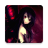 Anime Fairy Dark Girl Wallpaper icon