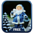 Blue Santa Keyboard icon