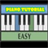 easy piano tutorial icon