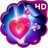 Hearts Live Wallpaper HD icon