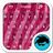 GO Keyboard Pink Zebra icon
