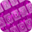 GO Keyboard Purple Heart version 1.3