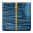 Jeans Zipper Screen Lock icon