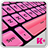 Keyboard Plus Pink Black icon