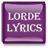 LordeLyrics 1.0.0
