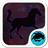 Neon Horse Sign Keyboard icon