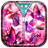 Pink Butterfly LockScreen icon