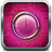 Purple Neon Clock icon