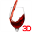 Red Wine Video 3D icon