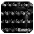 Theme Spheres Black for Emoji Keyboard icon