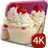 Tasty Cupcakes 4K Live Wallpaper icon