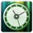 Water Green HD Analog Clock icon