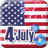 4th of July Live Wallpaper icon
