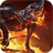 Beast on fire icon