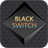 GO SMS Black Switch Theme version 1.0