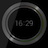 Black UI Clock for UCCW icon