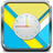 Blue Clock icon