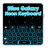 Blue Galaxy Neon Keyboard version 2.0
