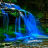 Blue Nature Waterfalls LWP icon