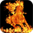 Burning Horse Live Wallpaper icon