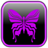 Butterflyglow 2 Clock icon