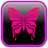 Butterflyglow Clock icon