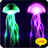 Colorful Jellyfish 3D icon
