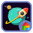 Colorful Space Travel icon