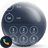 drupe Circle Dark Theme icon