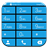 ExDialer Cards Cyan Theme icon