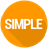 Simple Orange icon