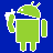 Droid Apple Background icon