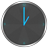 Floating Neon Clock icon