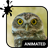 Funny Owl Animated Keyboard icon