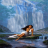 Girl in Waterfalls Live Wallpaper icon