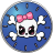 Girly Skull Clock Free icon