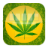 GO Keyboard Rasta Falling Weed icon