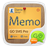 GO SMS Theme Memo version 1.0