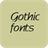 Gothic Fonts version 1.0